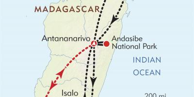 Antananarivo Madagascar kat jeyografik