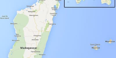 Kat jeyografik nan zile yo ki tou pre Madagascar
